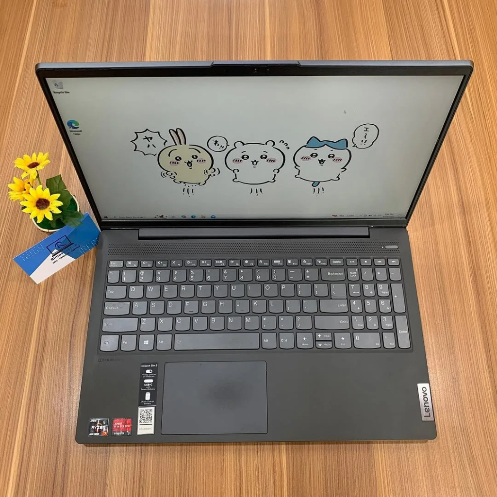 LENOVO IDEAPAD SLIM 5 AMD RYZEN 7 RAM 8GB SSD 512GB SECOND/BEKAS