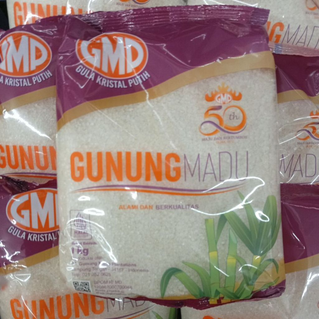 

GULA GMP GUNUNG MAS 1 KG