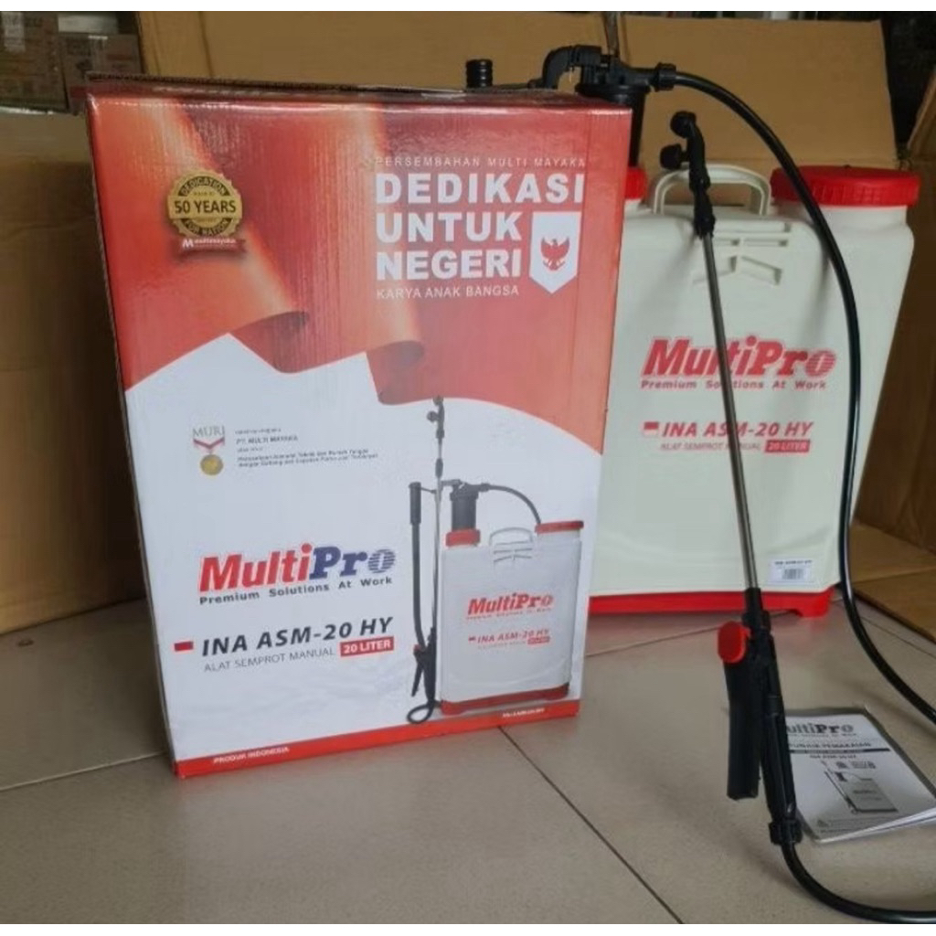 POMPA HAMA 16L MANUAL MULTIPRO SEMPROT MANUAL