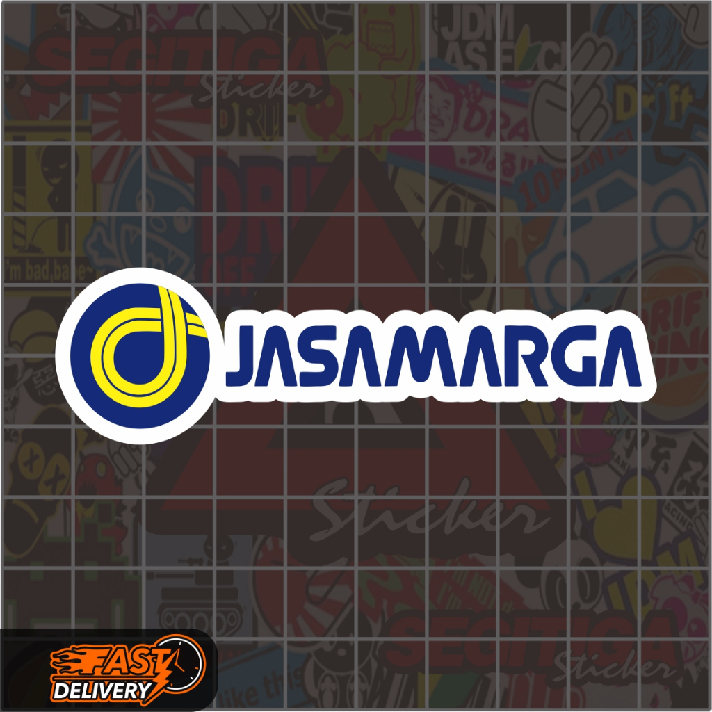 

Sticker Jasamarga Ukuran 8.5 x 2.5 Cm
