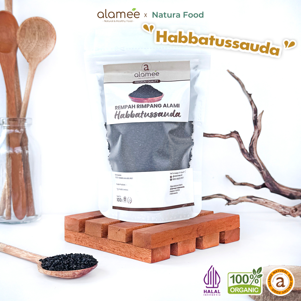 

ALAMEE Biji Jintan Hitam Habbatussauda Jinten Habatusauda Original Asli 100 gram natura food