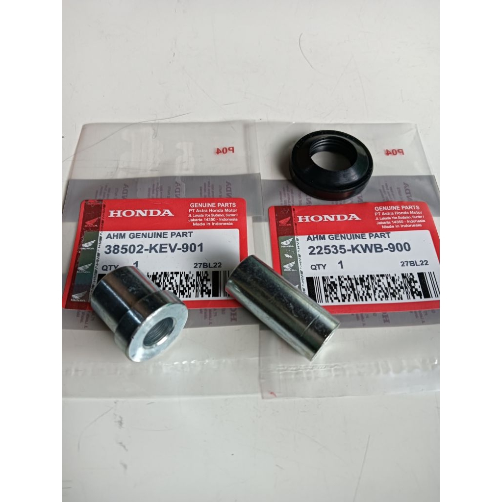 PAKET KOMPLIT 3 AITEM BOS BOSH TROMOL DEPAN+ BOSH RODA DEPAN+ SEAL RODA DEPAN HONDA SUPRA X SUPRA FI