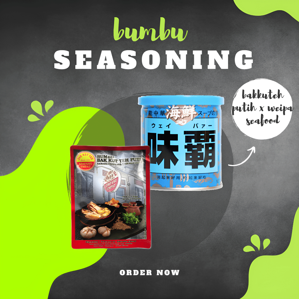 

(PROMO BUNDLE) BUY 1PCS WEIPA SEASONING FREE 1PCS BAKKUTTEH