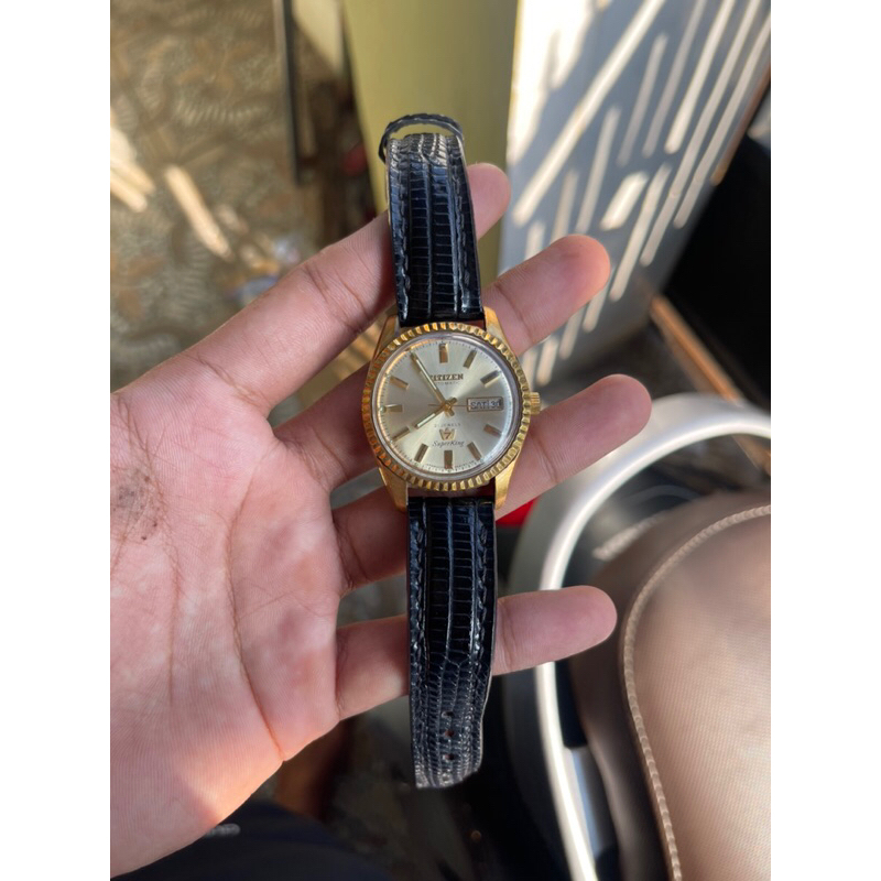 Jam citizen automatic&manual winding