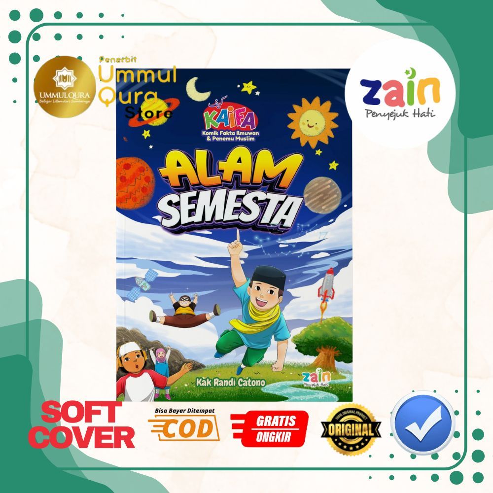 Buku Anak Komik ALAM SEMESTA full color | Komik Kaifa
