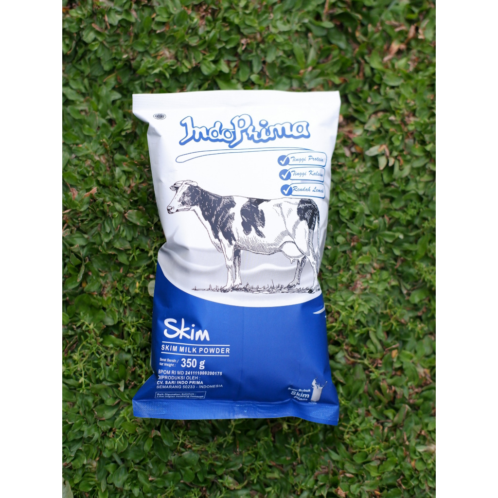 

Susu Bubuk Indoprima Skim Milk untuk diet ukuran 350 Gram