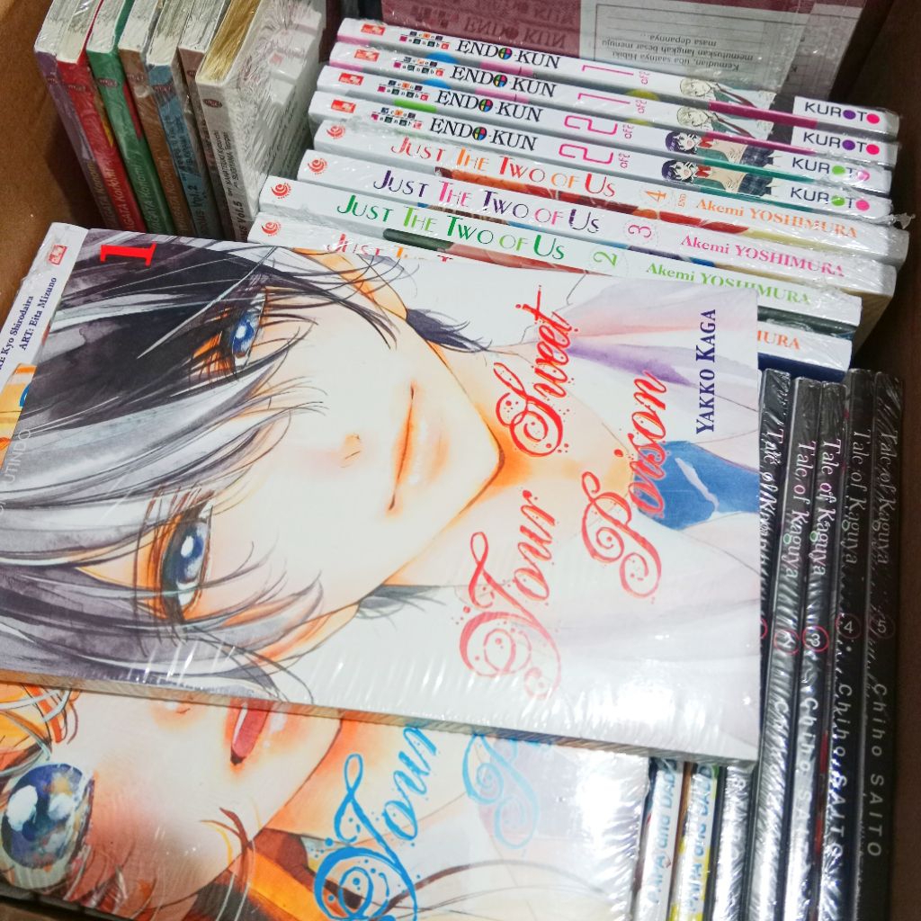 Obral Aneka Komik Manga Full Set (1-Tamat), Ori Segel