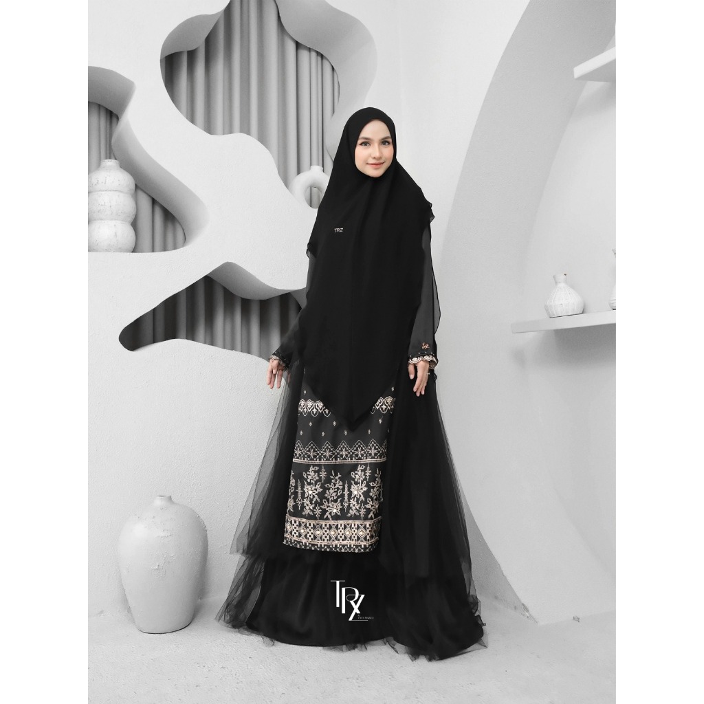 TRZ - Together - Dress black elegan