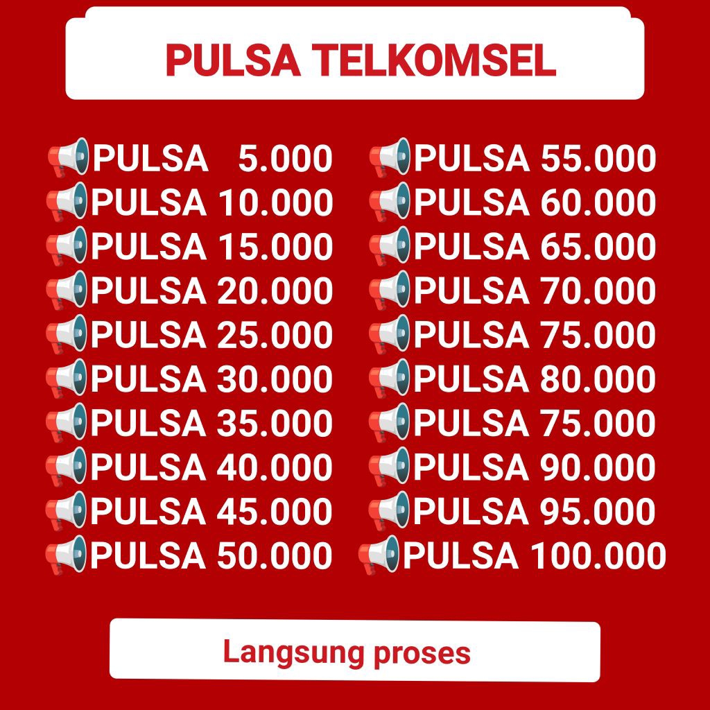PULSA TELKOMSEL/PULSA TRANSFER