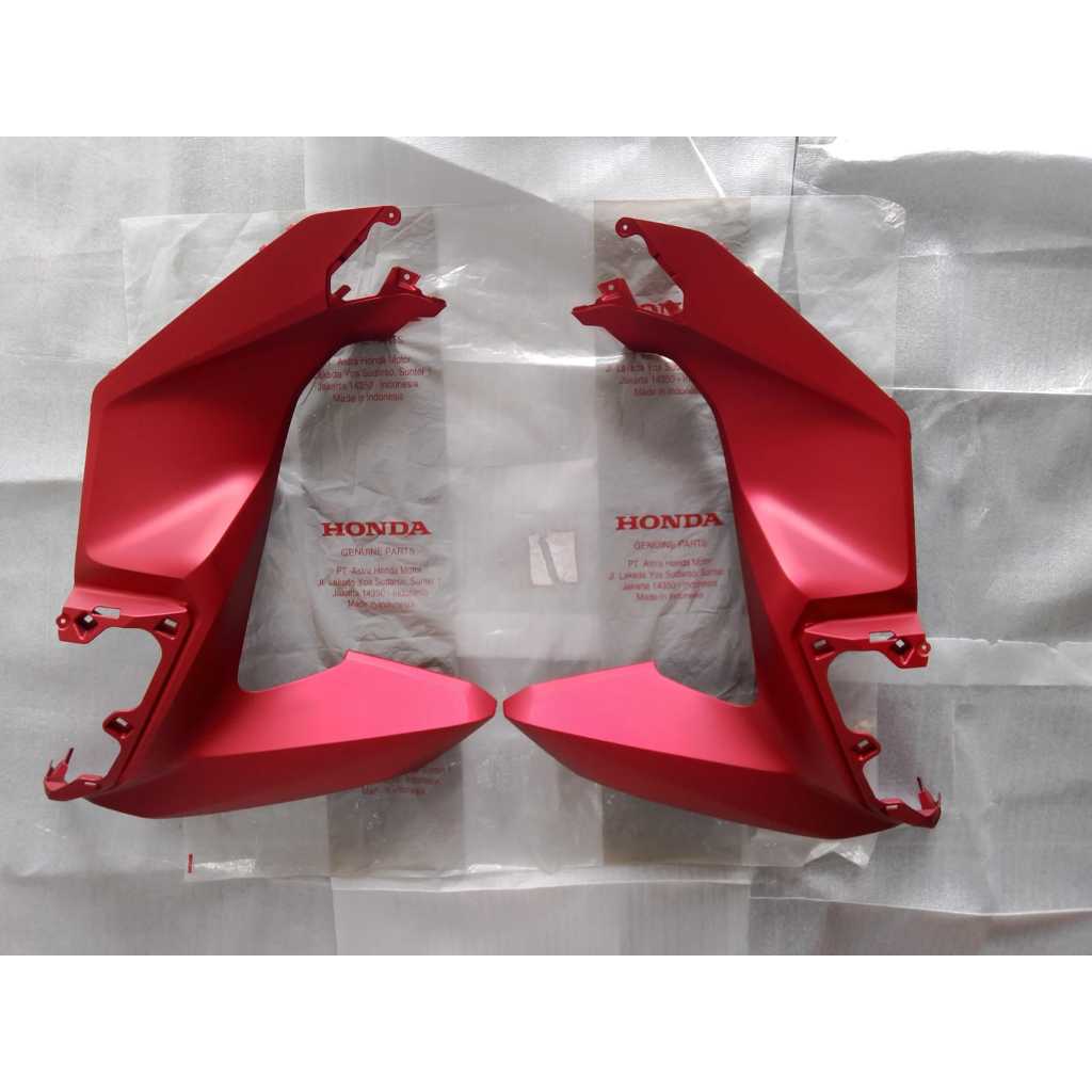 Cover front R L sayap kiri kanan pcx 160 2025 k1y merah dof