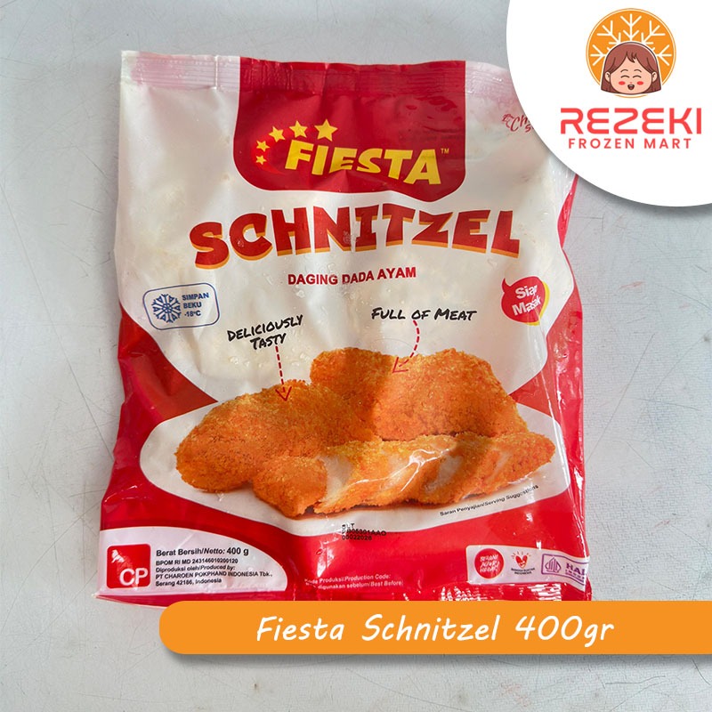 

Fiesta Schnitzel | Daging Dada Ayam | Frozen Food Murah