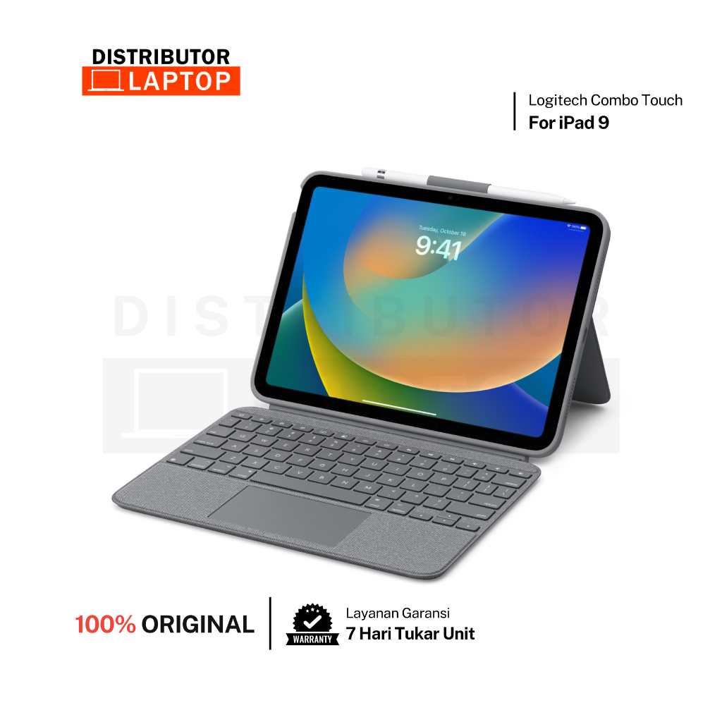 Logitech Combo touch & Slim Folio Keyboard for iPad 9