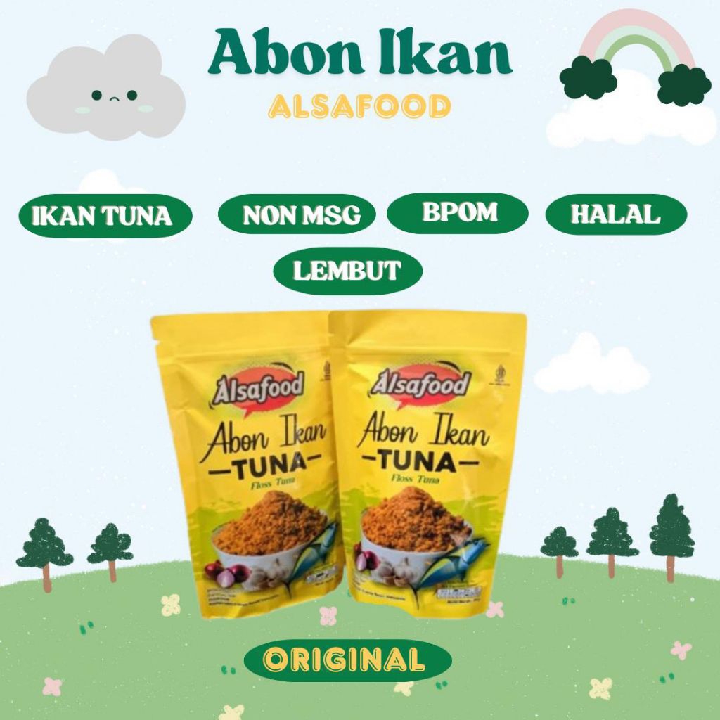 

Abon Ikan Tuna anti gtm alsafood untuk anak anak