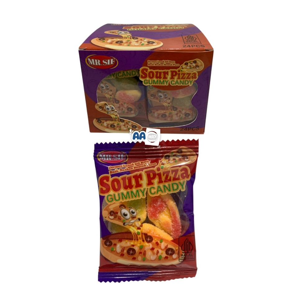 

MR. SIFF SOUR PIZZA GUMMY BOX ISI 24