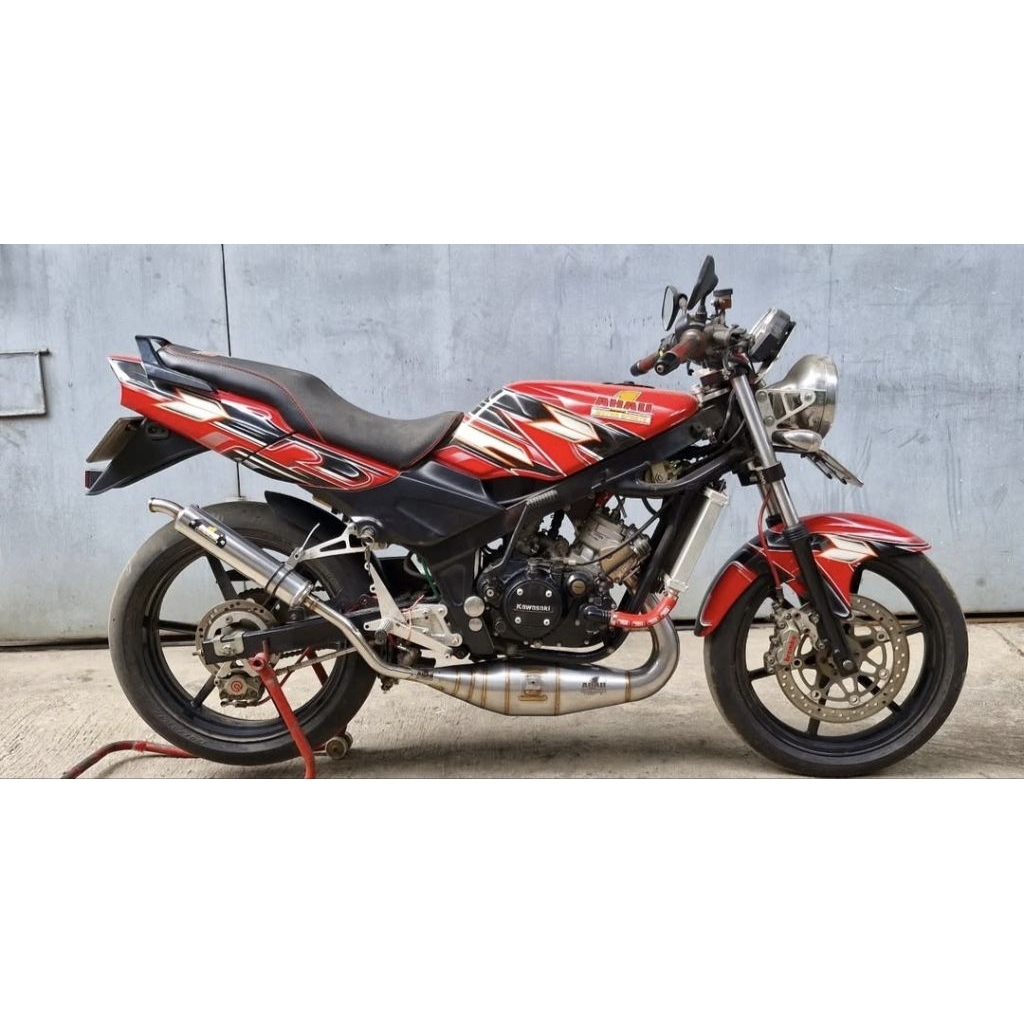 Knalpot Ahau1 CHAMBER ONLY Ninja R SS Cobra Leher Pres 40C
