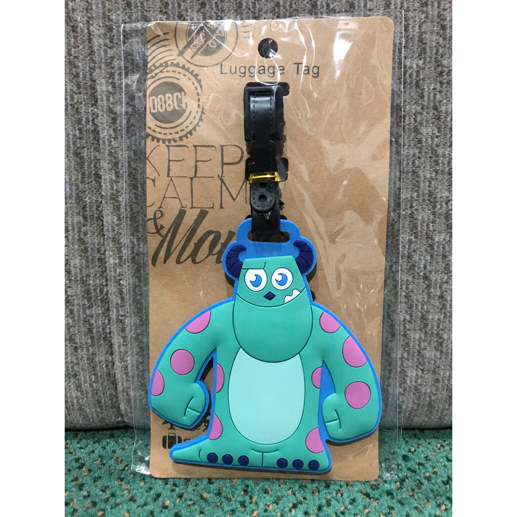 Luggage tag/ Gantungan Koper Sulley the movie monster inc