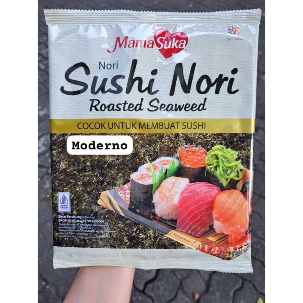 

Mamasuka sushi nori isi 10 Lembar
