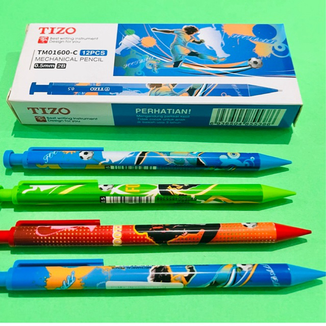 

PENSIL MEKANIK TIZO 01600C/0,5MM/12 PCS