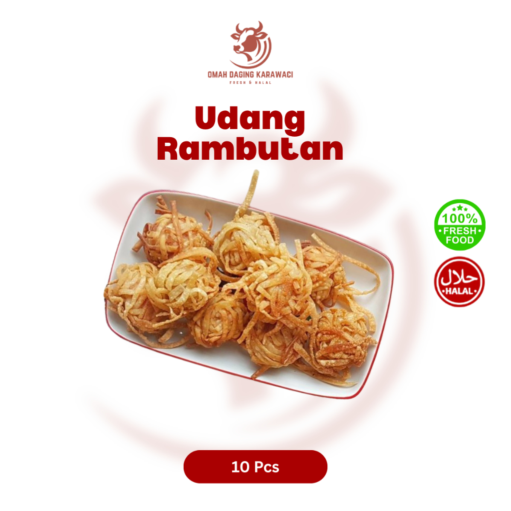 

Udang Rambutan Gacoan Frozen Siap Masak Isi 10Pcs Tangerang