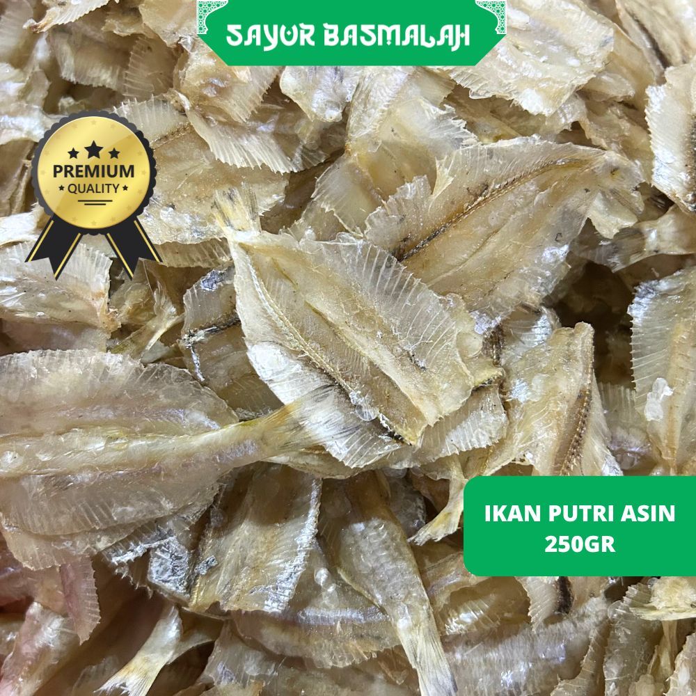 

Ikan Kering Putri Asin 250gr - Sayur basmalah