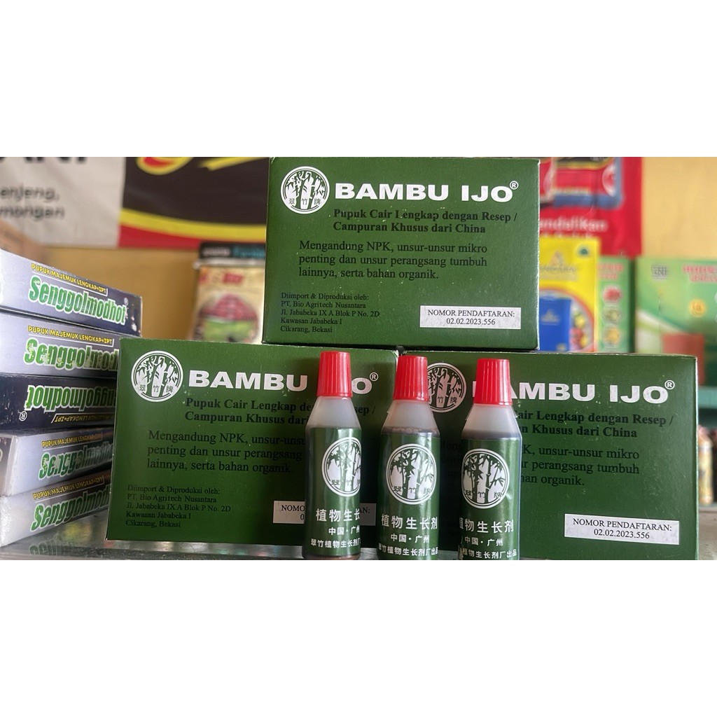 Pupuk Organik Cair & ZPT BAMBU IJO 12ml