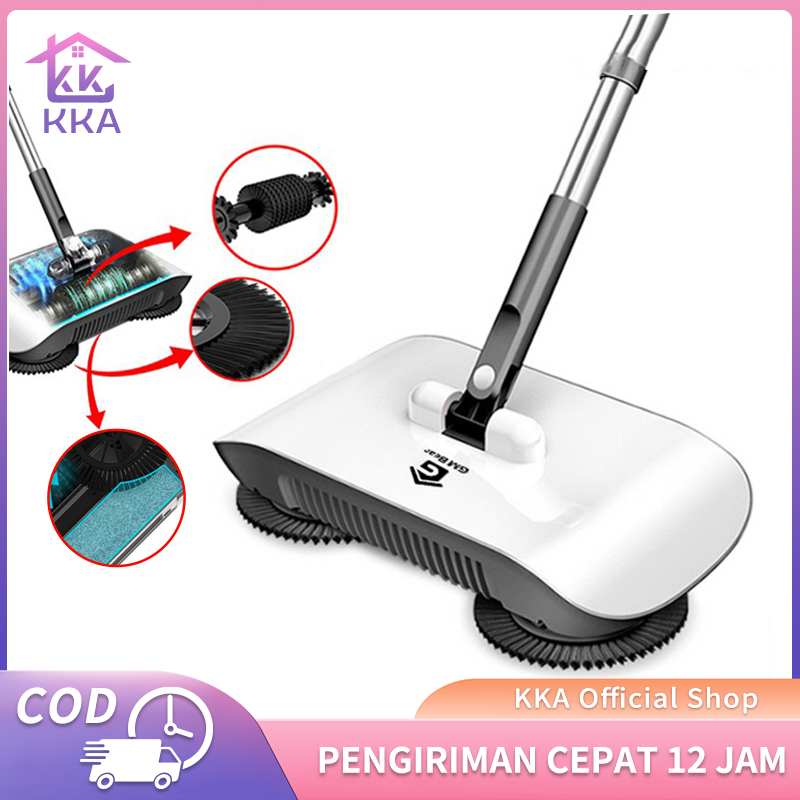 Sapu Lantai Otomatis-Ultra Broom Sapu Dorong Pembersih Lantai Sapu Pel Pembersih Lantai Otomatis Pen