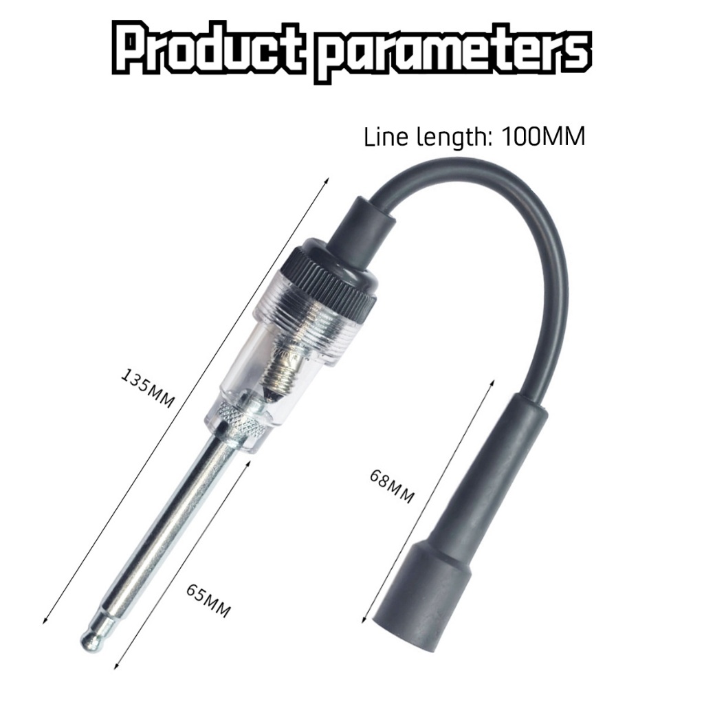 Alat Tes Busi Mobil/Alat Penguji Busi/Tester Pengapian Koil Busi/Car Spark Plug In-line Ignition Tes