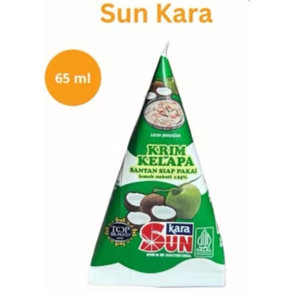 

Santan Cair Sun kara Instan Siap Pakai 65 ml