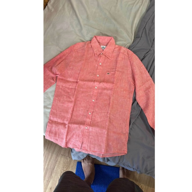 kemeja linen lacoste second