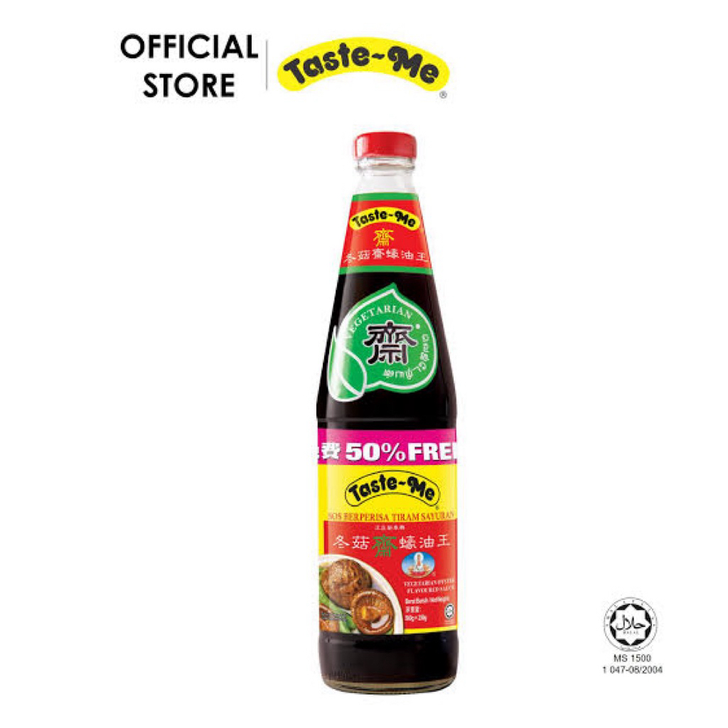 

Taste Me Saus Tiram Vegetarian / Vegetarian Oyster Sauce 500 Gram