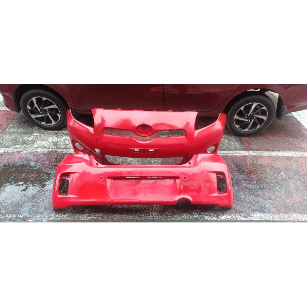 bumper depan belakang toyota yaris 2012