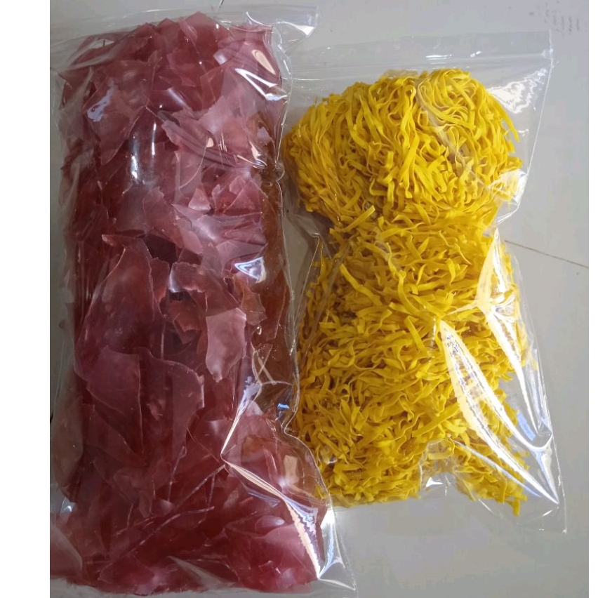 

Paket Hemat 500gr MIE KUNING plus 500gr KERUPUK MERAH KHAS URANG MINANG