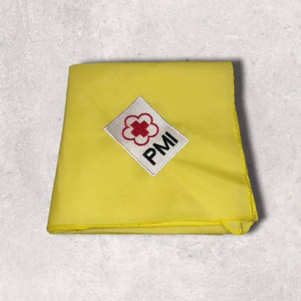 syal pmi pmr wira madya smp sma bordir langsung