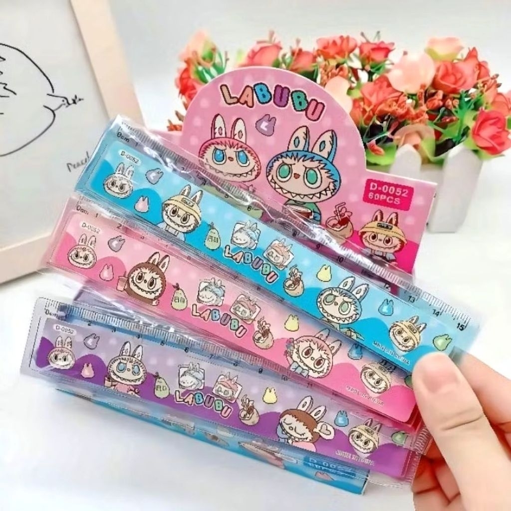 

(GROSIR) 15 CM PENGGARIS LABUBU / RULER KARAKTER