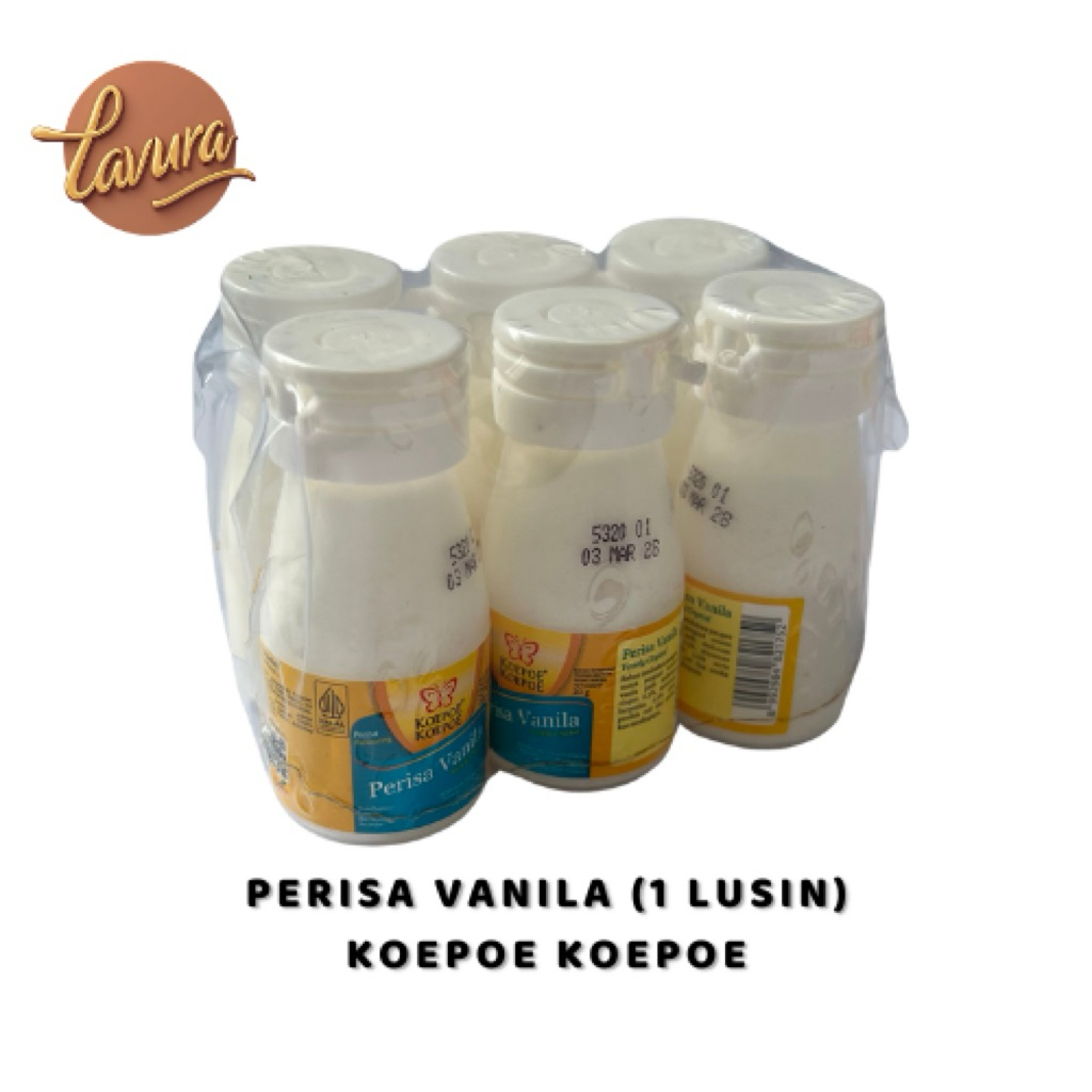 

Perisa Vanila 20 Gram | Vanely Crystal Koepoe Koepoe - Kemasan 1 Lusin