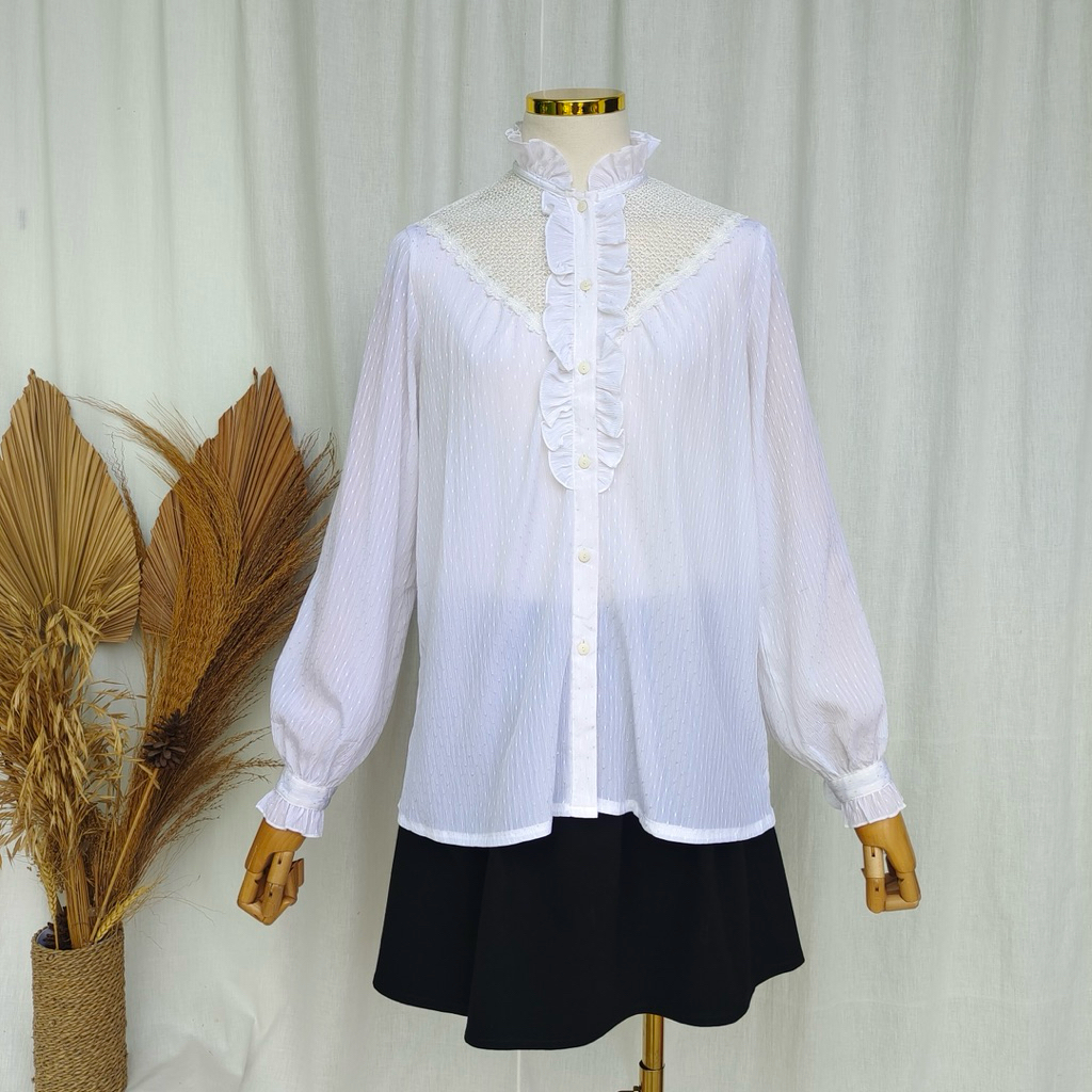 Blouse Sifon Putih
