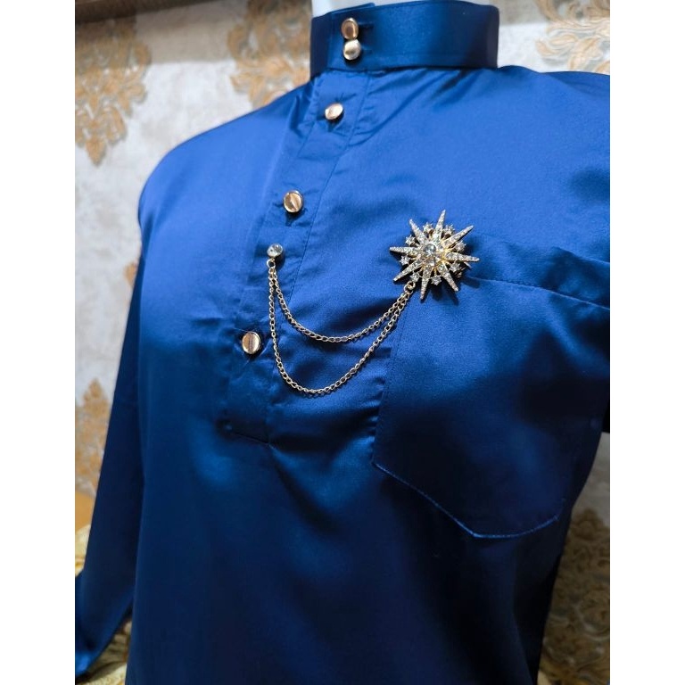 KODE R55P KANCING BUTANG PIN BAJU MELAYU RANTAI BAJU MELAYU RUMBAI RANTAI BAJU MELAYU KANCING BAJU M