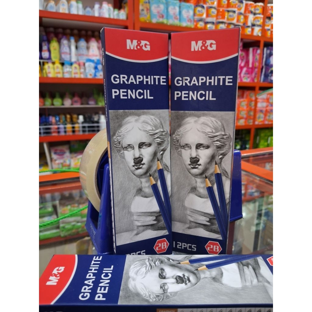 

M&G AWP357L7 GRAPHITE PENCIL (12PCS) / PENSIL M&G Stationery