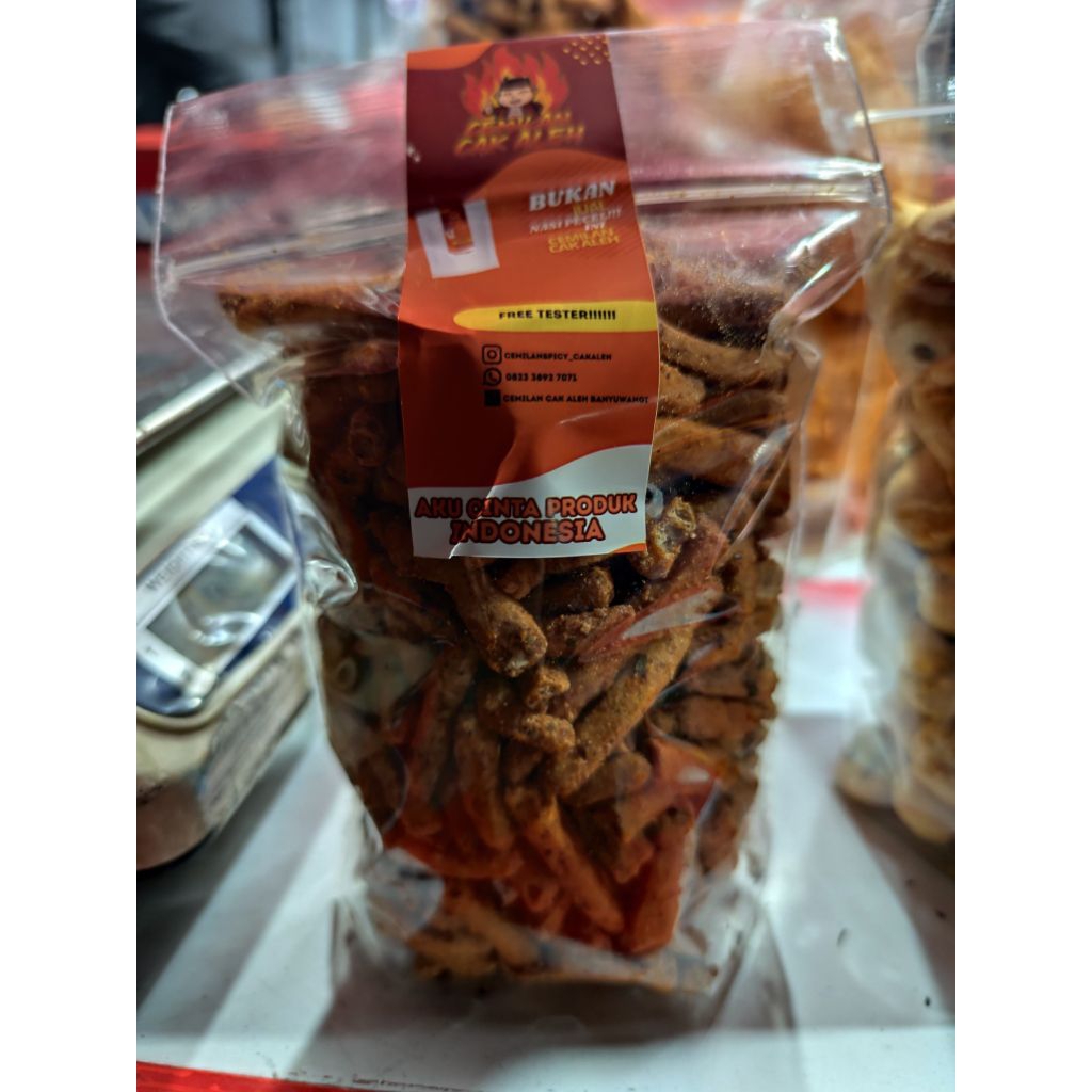 

Basreng lambe pedes 500gr