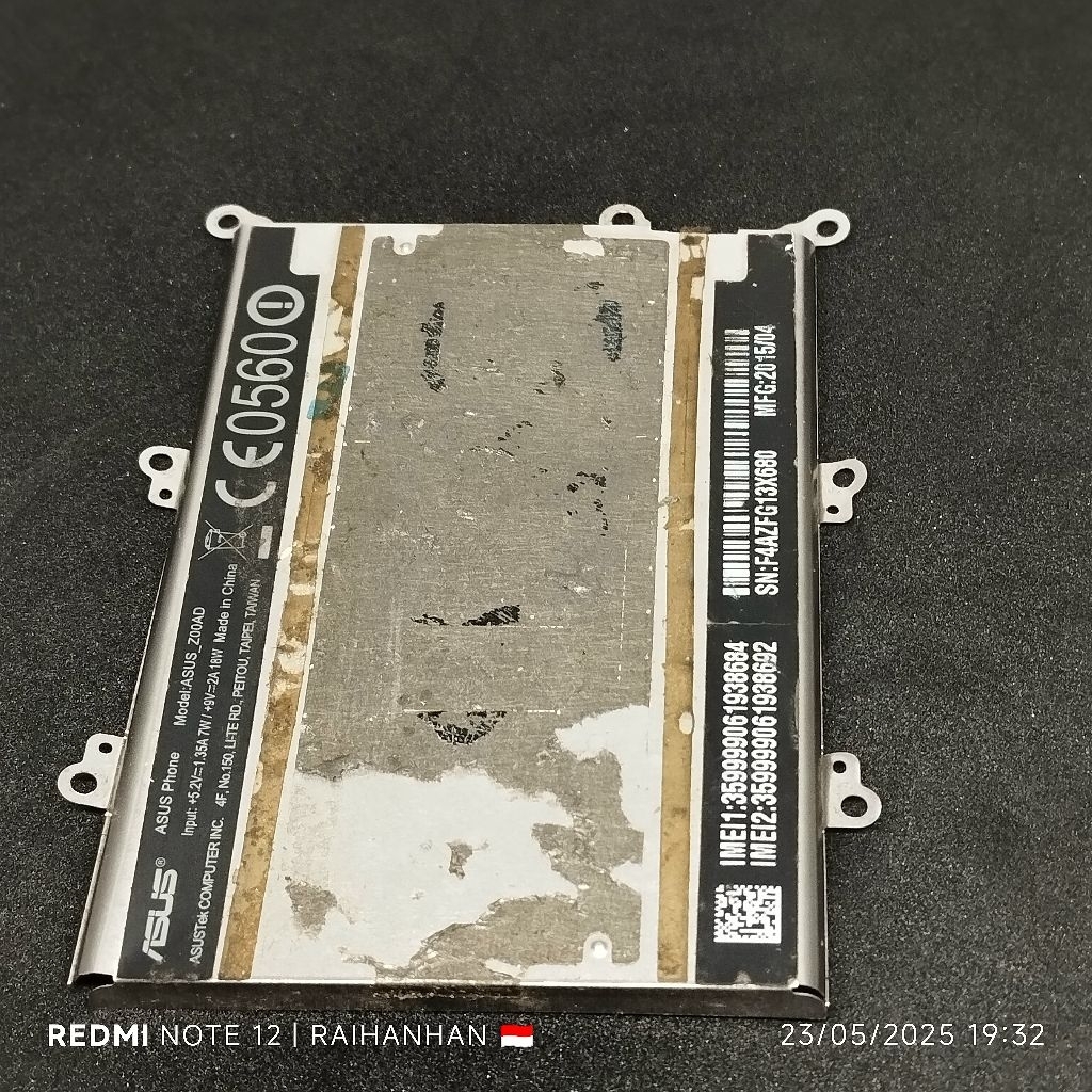 Pengunci Baterai Asus Zenfone 2/X-00AD