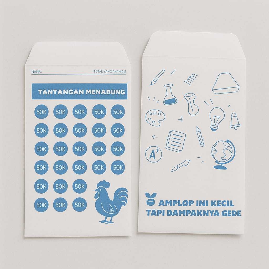 

Tantangan Menabung Amplop Saved Money Challange