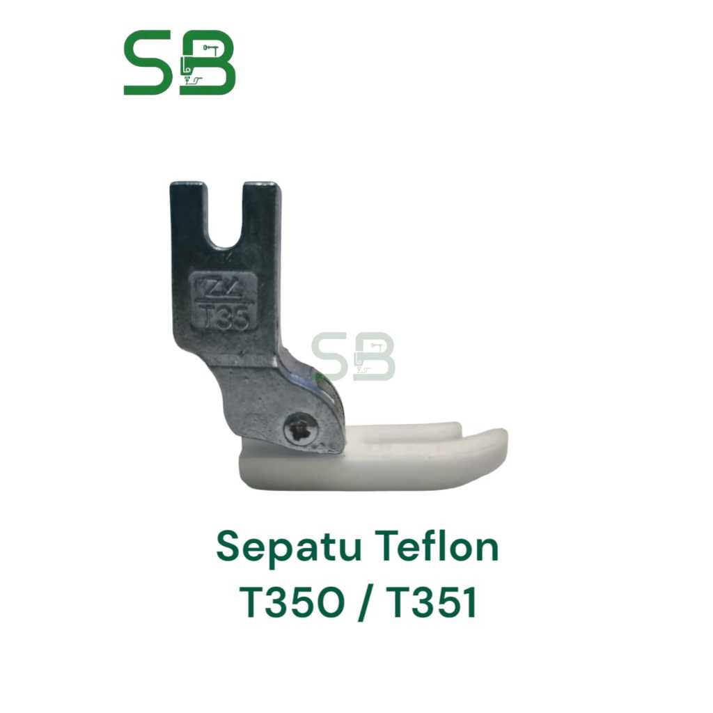 Sepatu Teflon T35/T350/T351 Mesin Jahit Industri Highspeed/Sepatu Teflon Panjang Sebelah