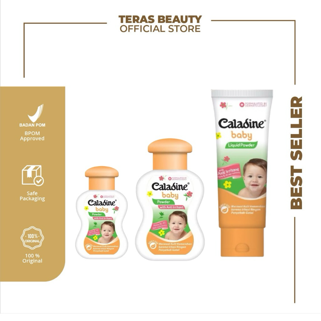 [READY STOCK]Bedak Bayi Caladine Baby-Caladine Baby Powder|Caladine Liquid Powder