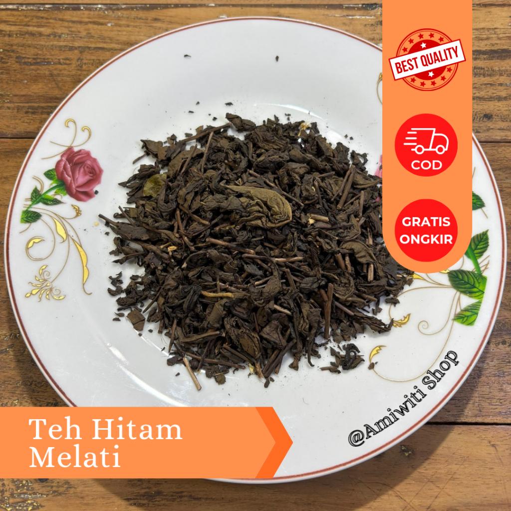 

Teh Hitam Melati Jasmine Black Tea Teh Tambi Wonosobo Paket Hemat Berat 250 g