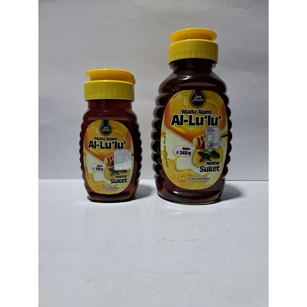 

Madu Al-Lu'lu ' Nektar Suket 340 gr & 150 gr