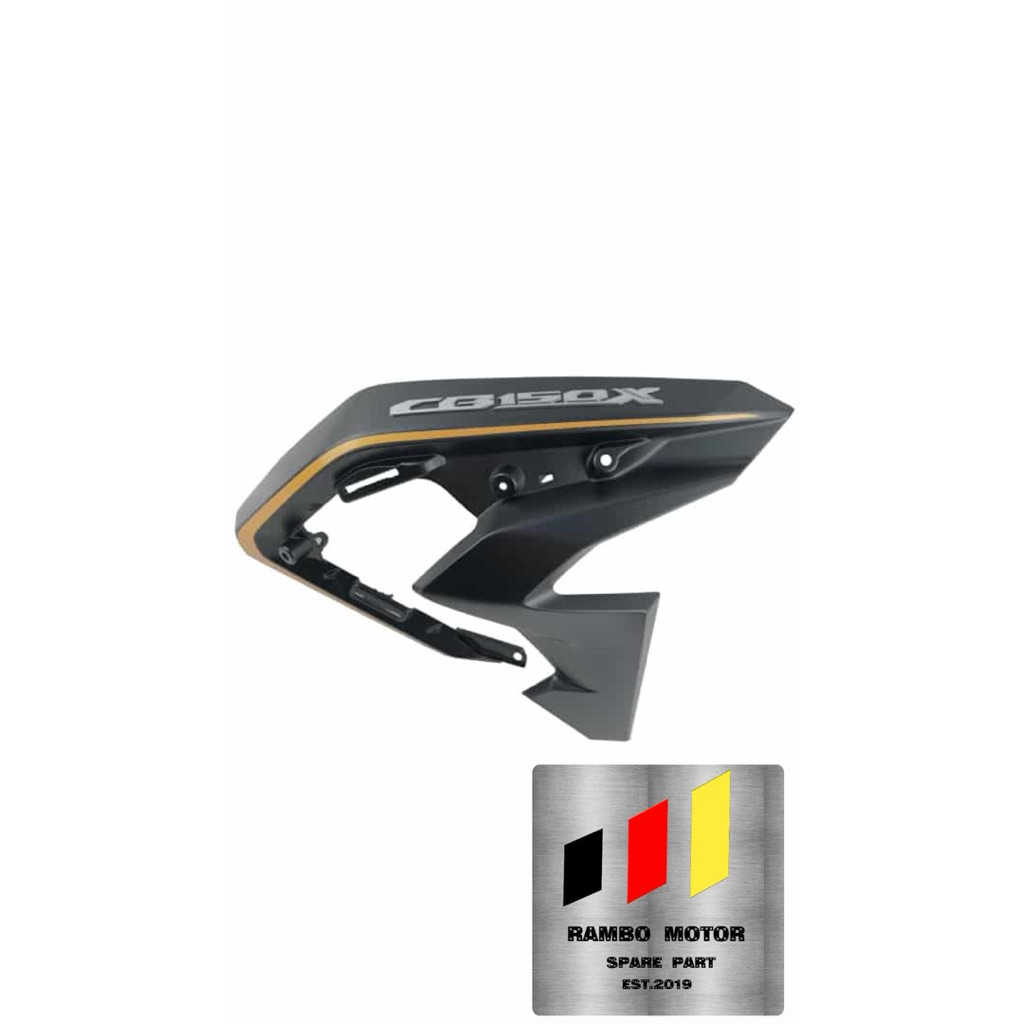 Cover Body Set Tengah Kanan Hitam Type 1 Honda CB150X 64320K3BN10ZA