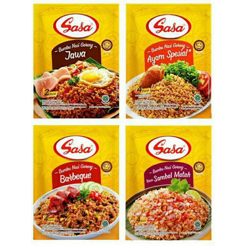 

✅LANGSUNG DIKIRIM,,,HARGA MULAI Dr Rp 500,,,,macam macam bumbu instan sachet SASA