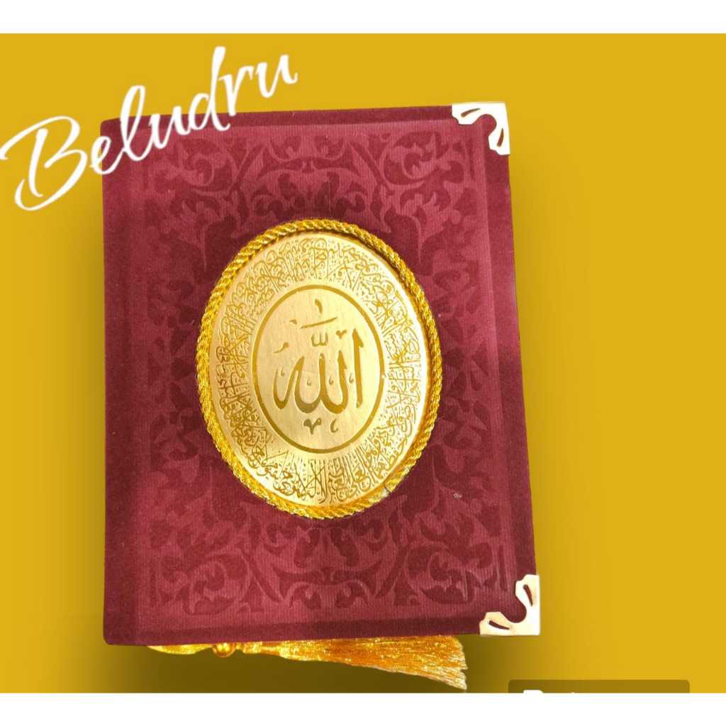 Cetak Buku Yasin 176 Halaman Hardcover Beludru Free Tasbih