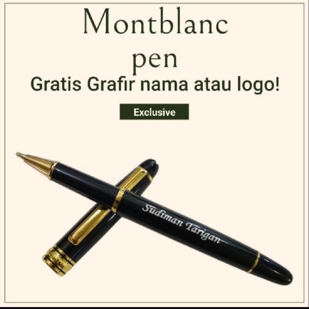 

Pulpen Mewah Roller Ball Sign Pen Monbl@nc Meisterstuc Gratis Grafir Nama Dan Box Exlusive