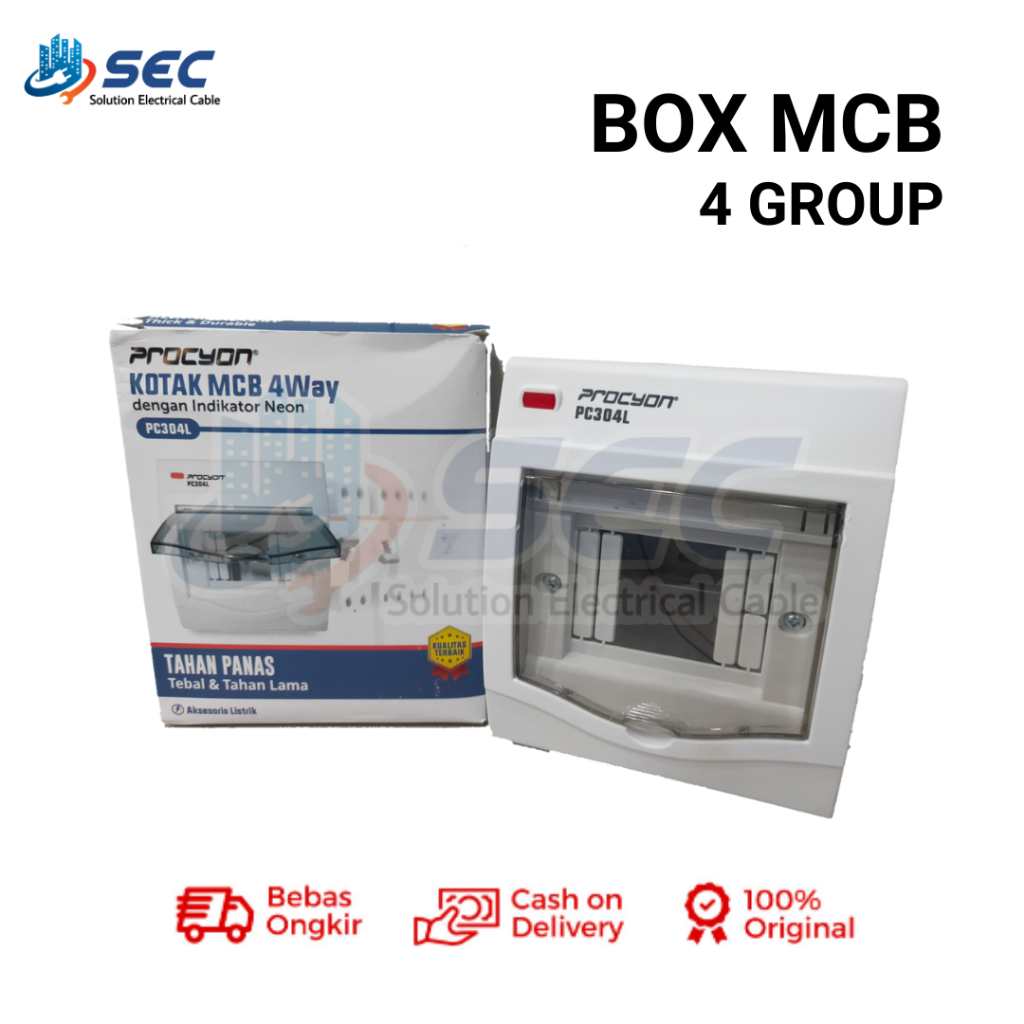 TERMURAH BOX MCB 3/4/8/12 GROUP/WAY